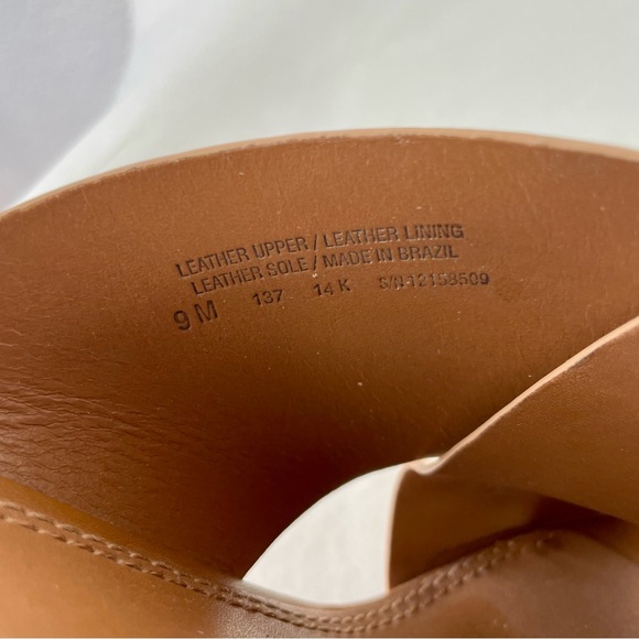 {Tory Burch} Color Cube Colorblock Wooden Wedge Mules, Size 9 - Picture 8 of 11